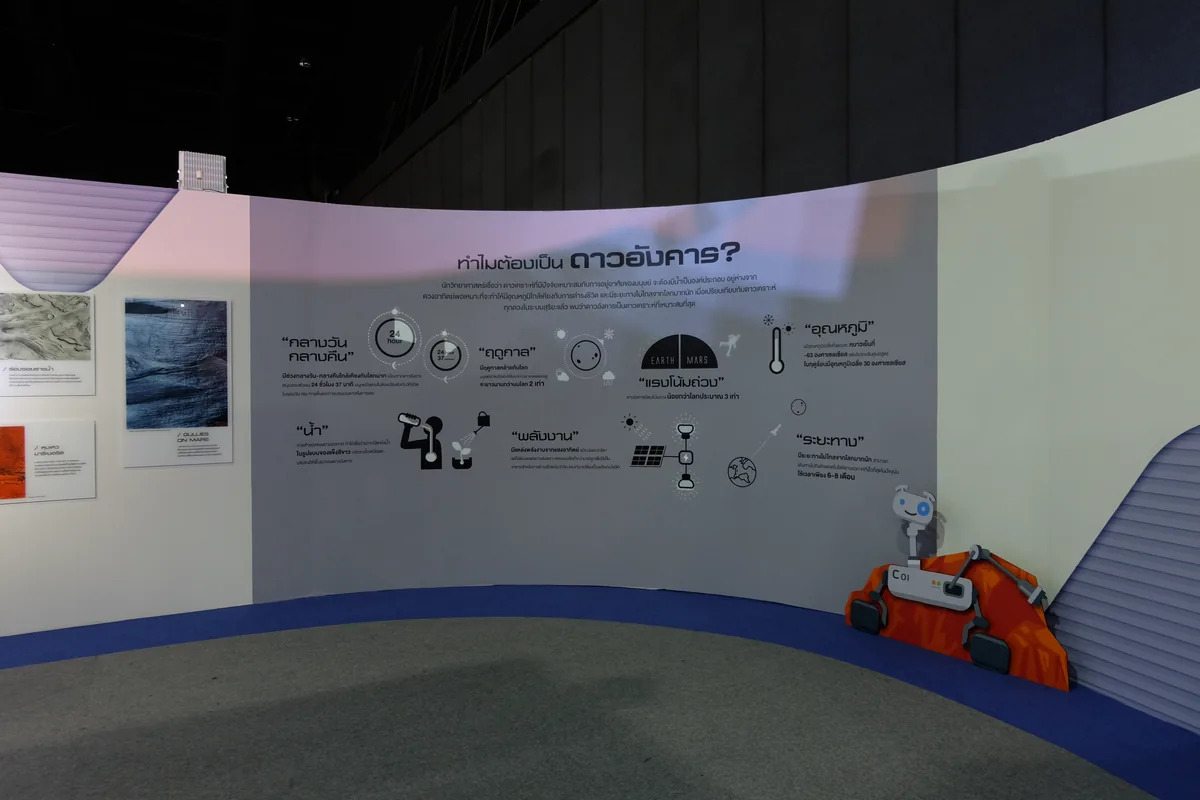มหกรรมวิทยาศาสตร์ 2020 — A Day on Mars ภาพที่ 4